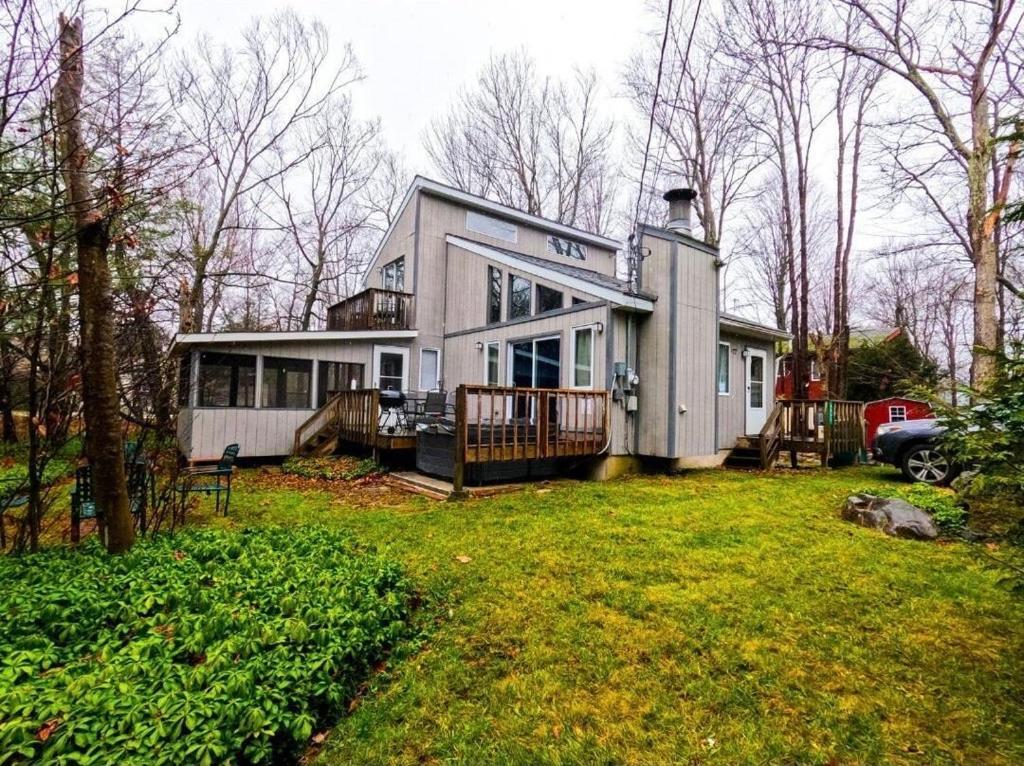 Ambiance - King Bed Cabin, Jetted-Tub & Fireplace Tobyhanna المظهر الخارجي الصورة
